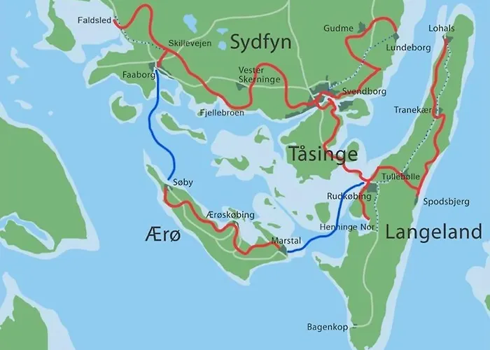 Διαμέρισμα Eskaerhus Pa Tasinge, Taet Pa Svendborg - Afdeling Med Egen Indgang Troense